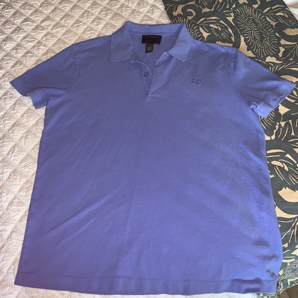 Men’s Large Roberto Cavalli Class polo halogram